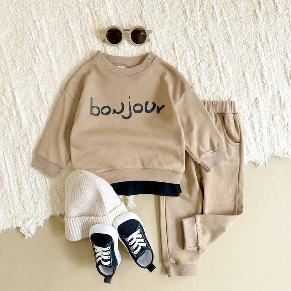 Bonjour Track Pant Outfit