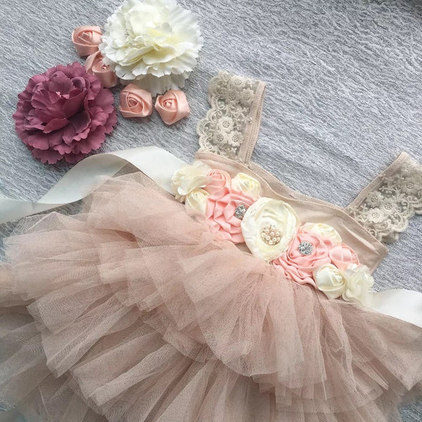 Sofina Flower Belt Dress