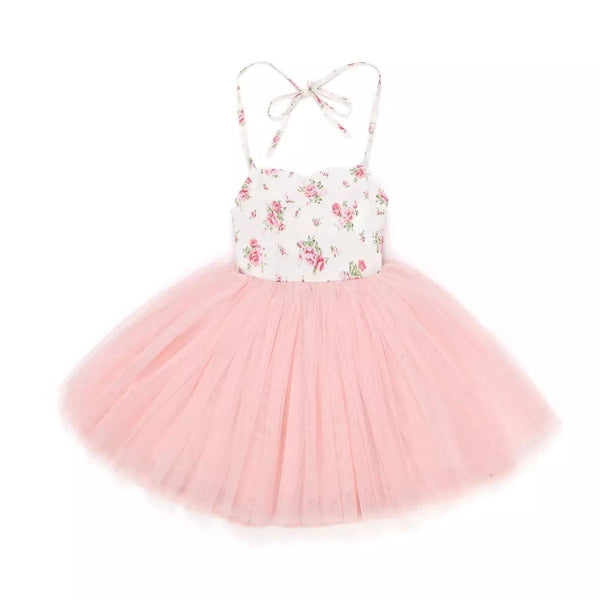 Pink Tulle Princess Dress