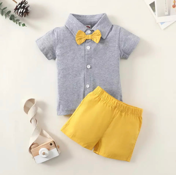 Boys Summer Bowtie Outfit